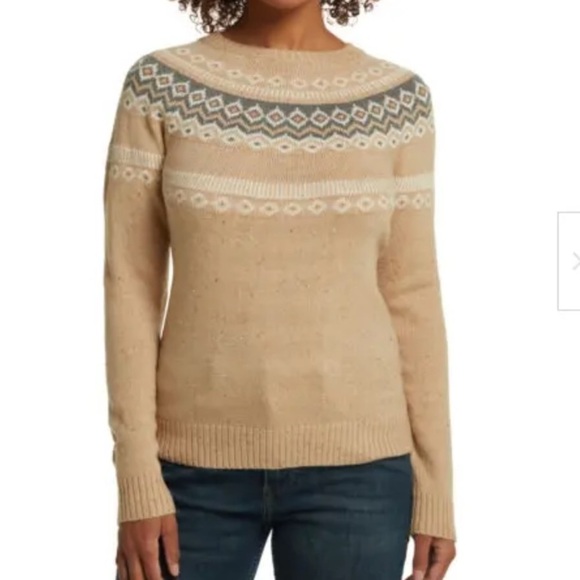 NWT Weatherproof Vintage Fairisle Sweater Size XL - Picture 3 of 10